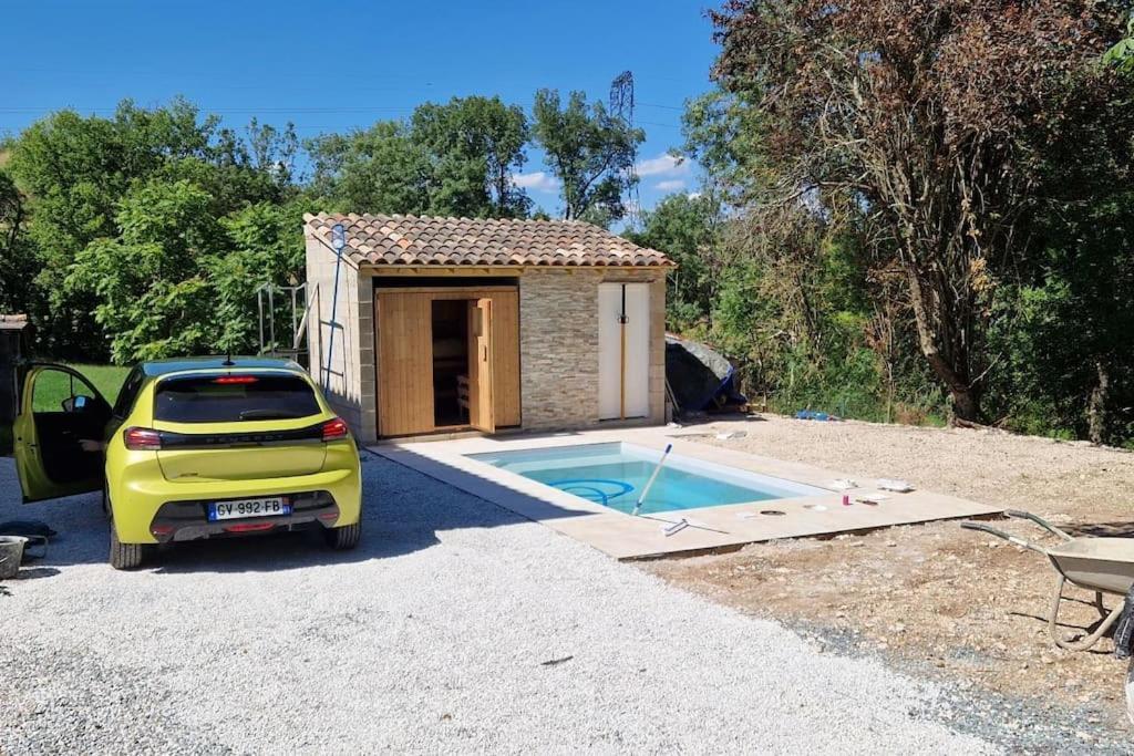 Aux Deux Marronniers Cathares Villa Castelnau-de-Lévis Dış mekan fotoğraf